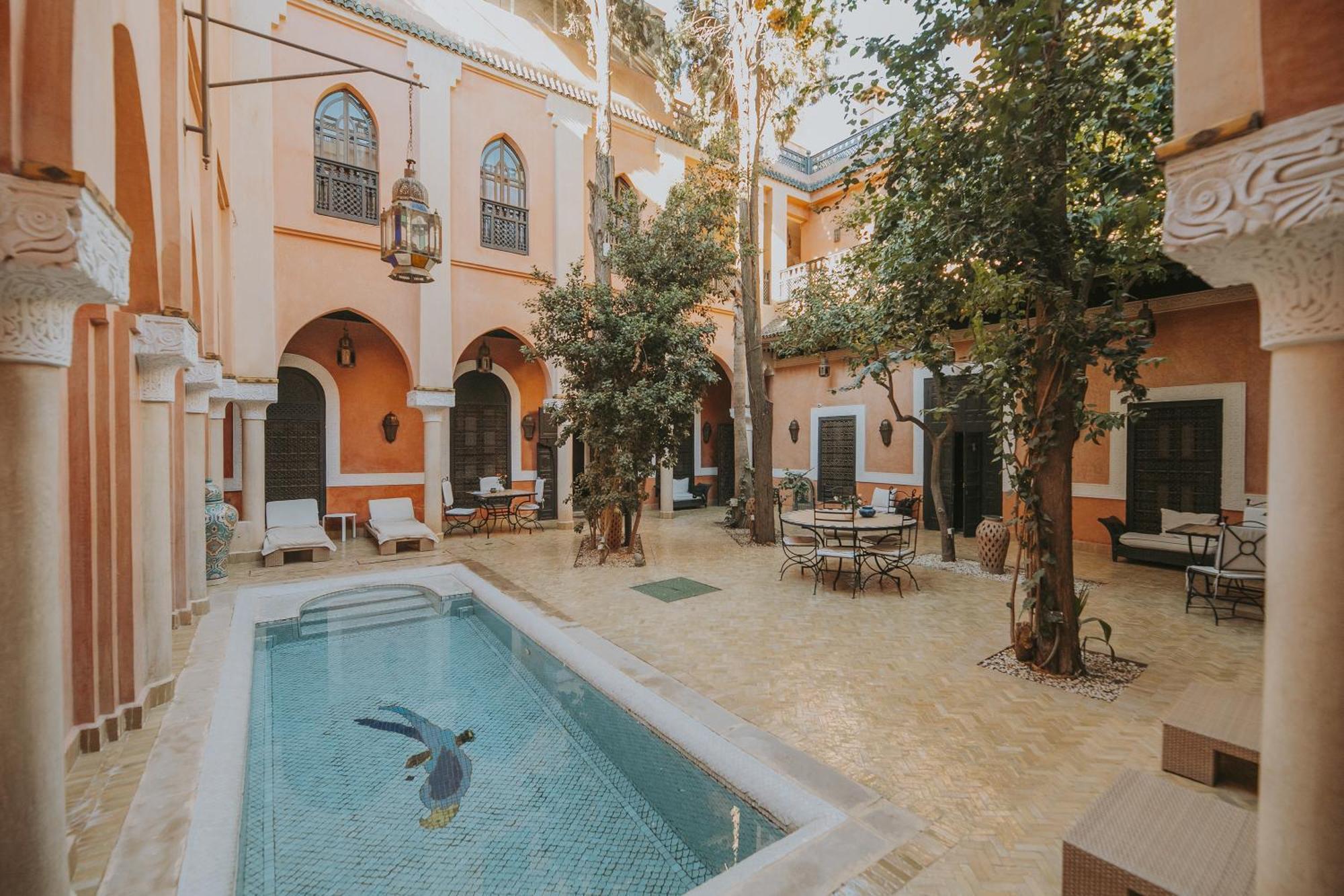 Riad Le Perroquet Bleu Suites & Spa Marrakesh Luaran gambar